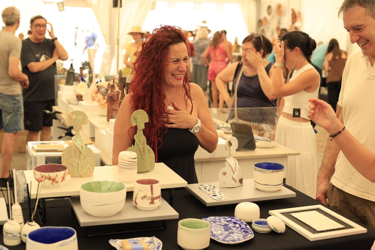 En imagenes, la Feria del Barro de Salamanca