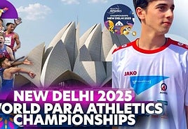 Diego Ruiz estará presente en el Campeonato del Mundo de Atletismo Adaptado.