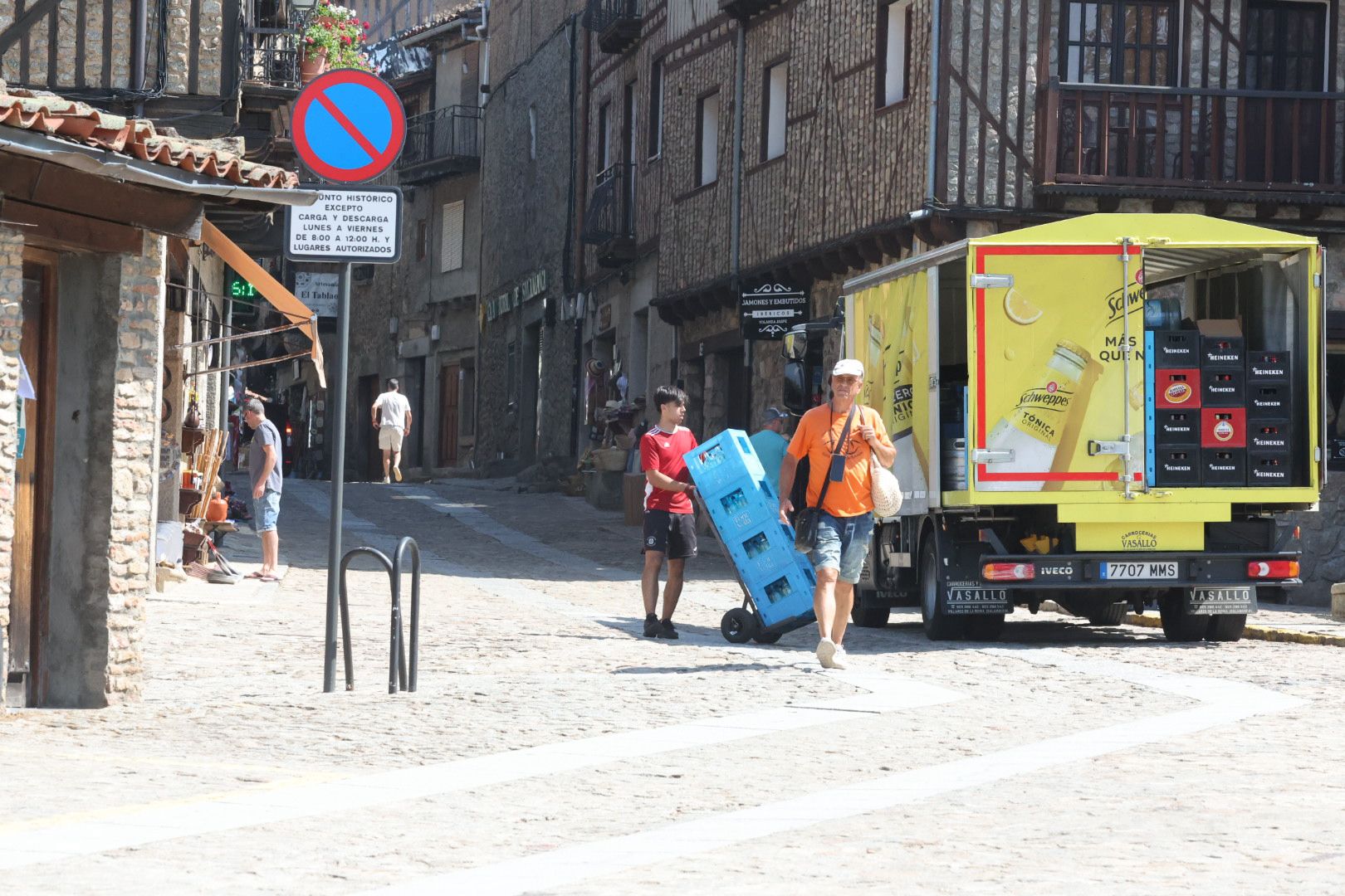 Las imágenes del incendio en La Alberca