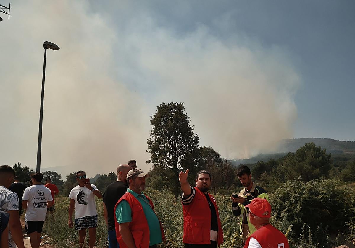 Incendio de La Alberca en Salamanca