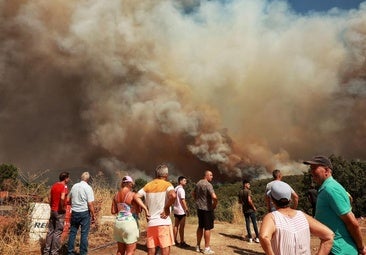 Situación extrema: tres incendios de nivel 2 y otros dos de nivel 1 en Salamanca