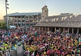 El inicio de las fiestas de San Roque en Carbajosa