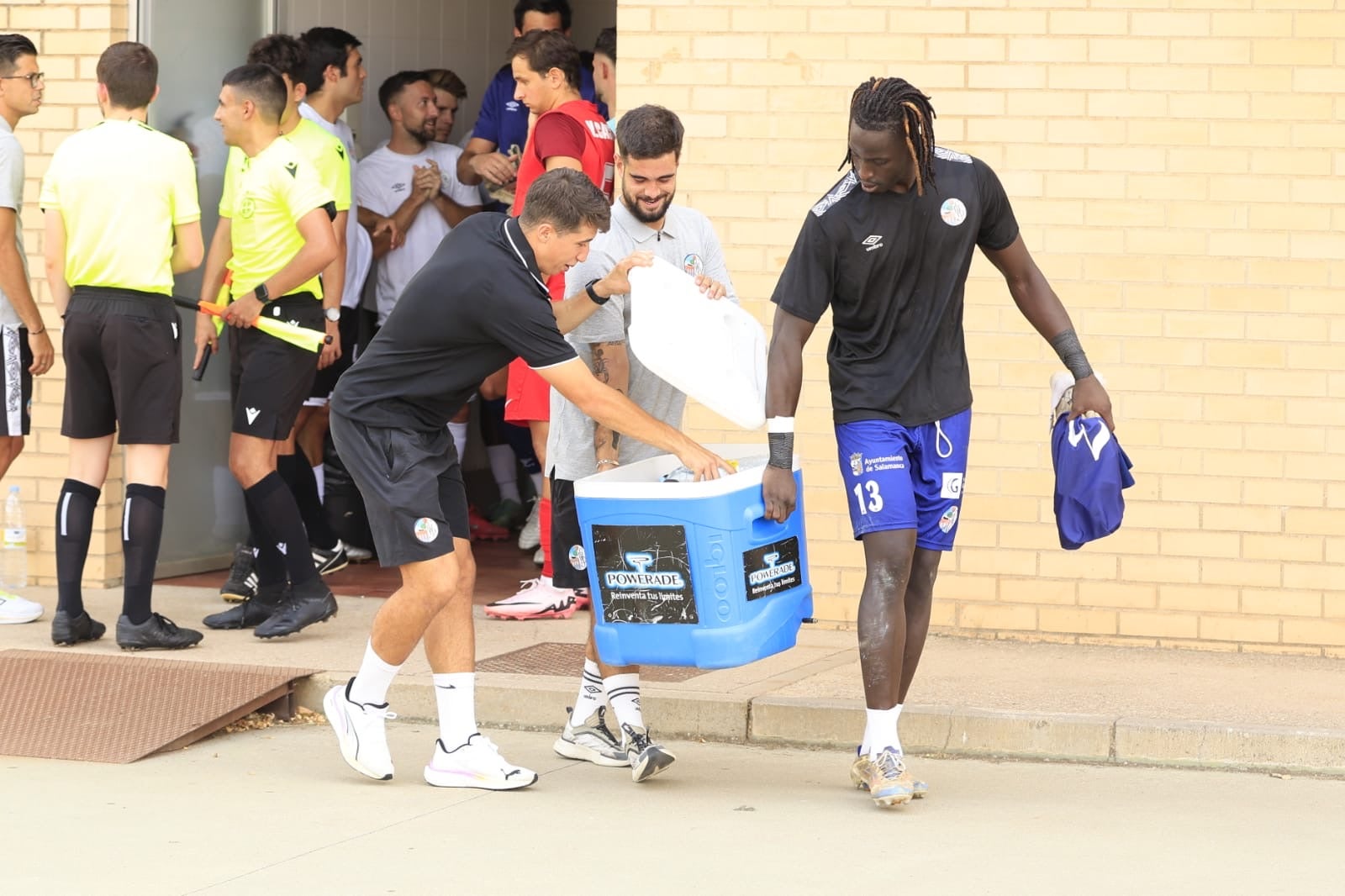 El derbi entre el Salamanca UDS y el Santa Marta, en imágenes