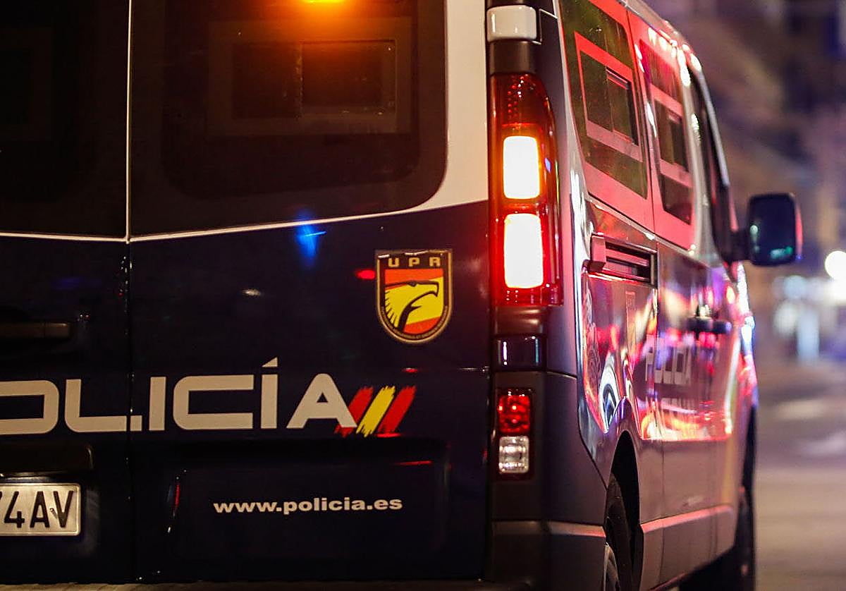 Policía Nacional en Salamanca.