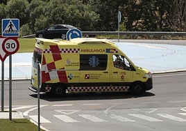 Imagen de archivo de una ambulancia