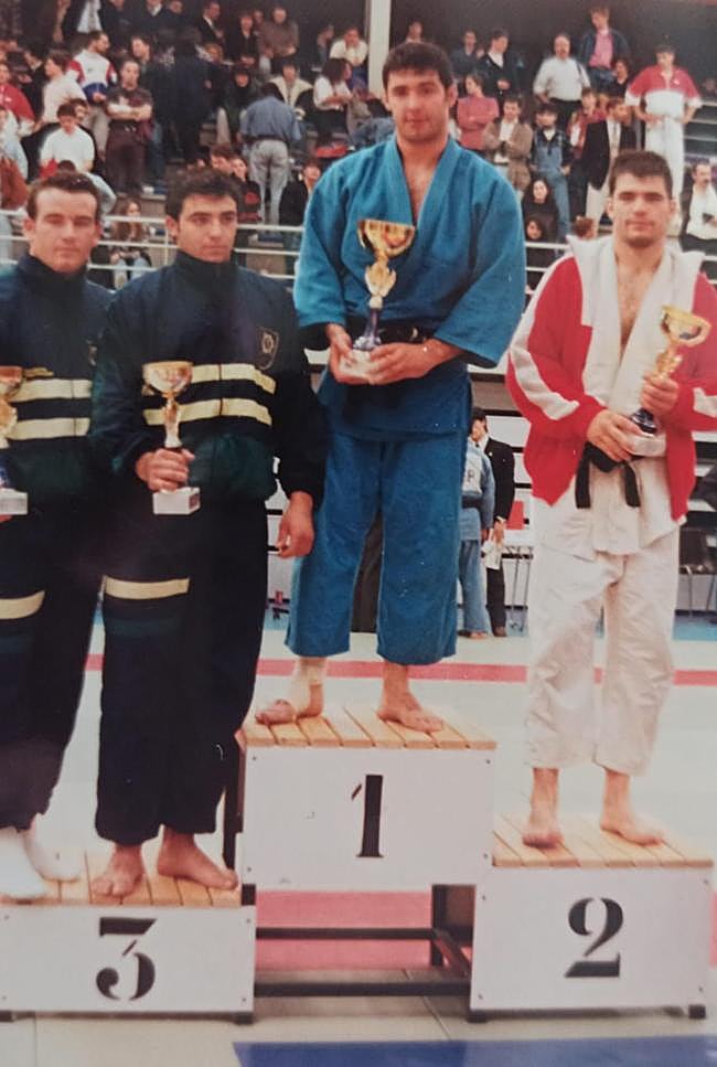 Cidoncha, en lo más alto del podio en el Campeonato de España de 1993