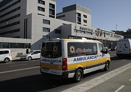 Imagen de archivo de una ambulancia