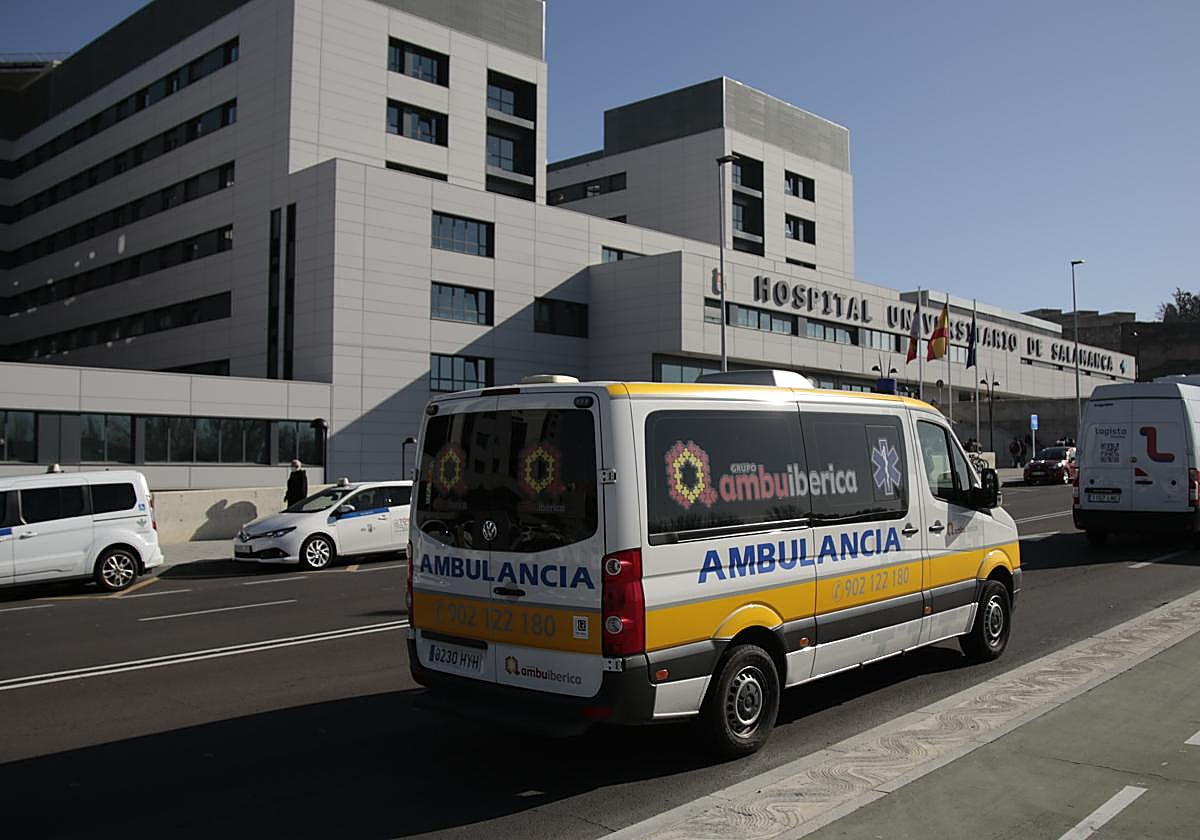 Imagen de archivo de una ambulancia