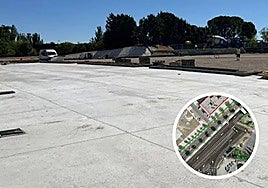 Obras y diseño final del parking.