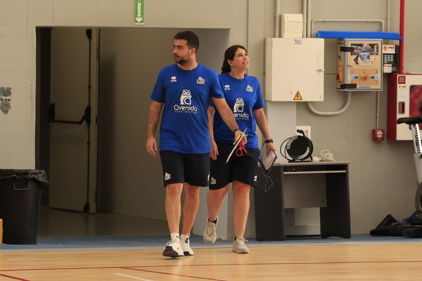 El primer entrenamiento de la temporada de Perfumerías Avenida, en imágenes