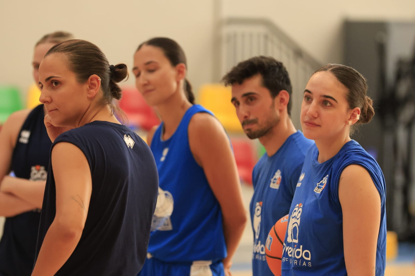 El primer entrenamiento de la temporada de Perfumerías Avenida, en imágenes