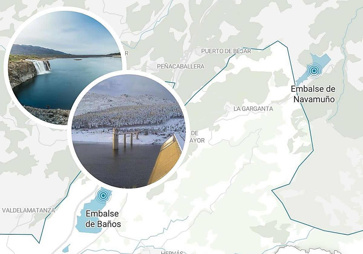 El embalse de Salamanca que compartirá agua con Cáceres para evitar un futuro apagón