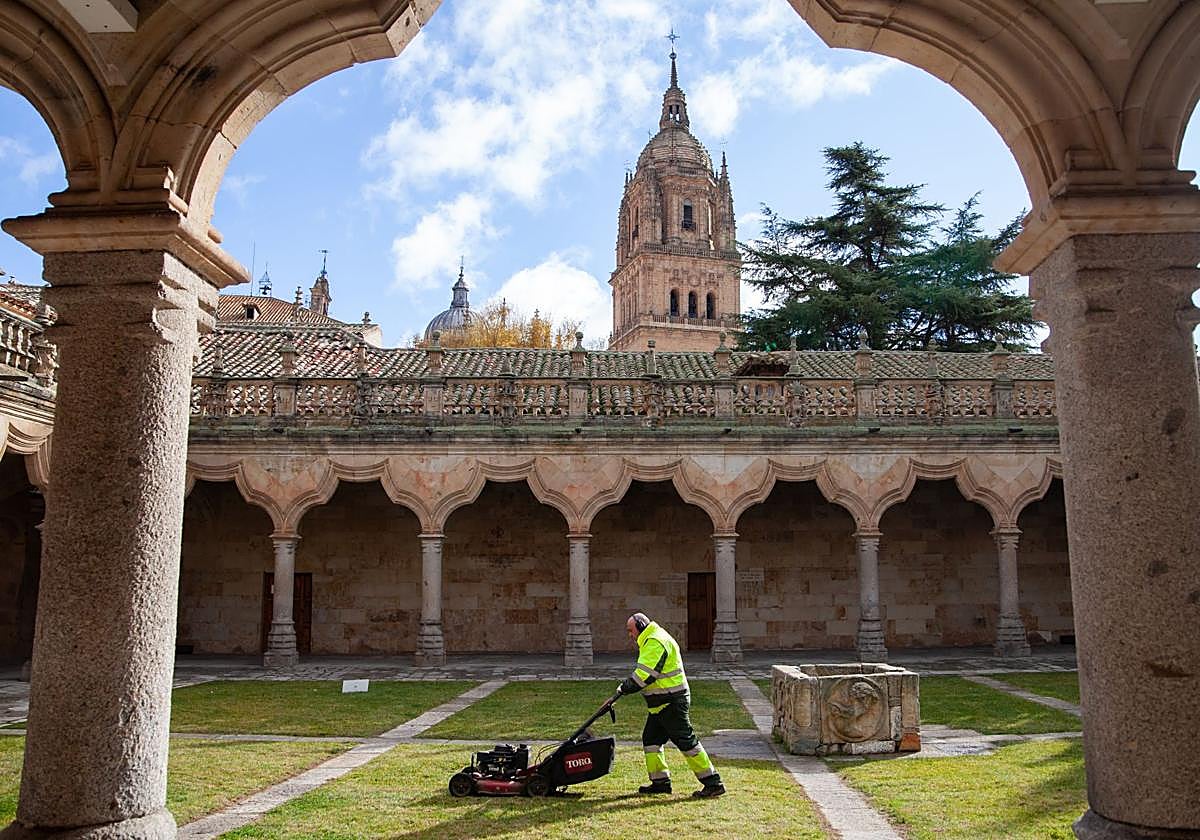 Las zonas verdes de la USAL seguirán contando con un servicio integral y sostenible