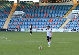 Encuentro del Salamanca UDS en el estadio Helmántico.