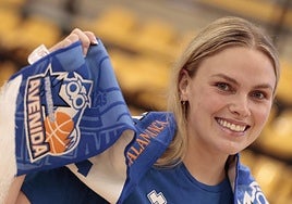 Laura Erikstrup en su presentación oficial