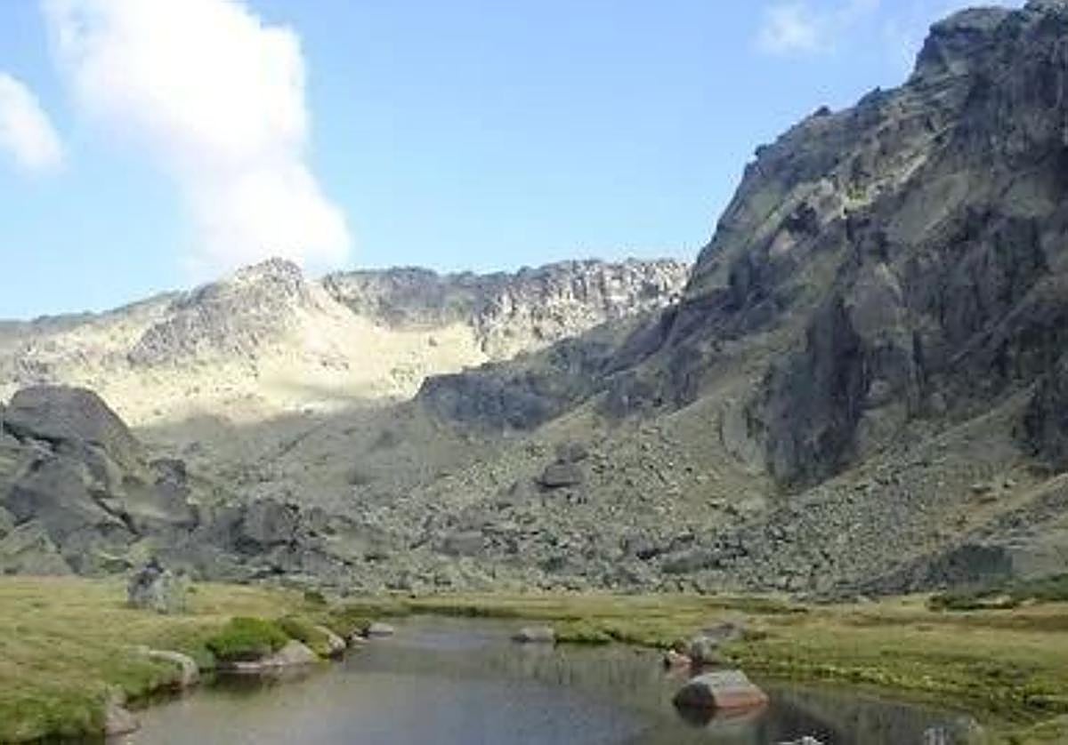 Panorámica de la finca Hoya Moros en Candelario.