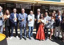 Inauguración de la Feria de Día en la Plaza del Mercado.