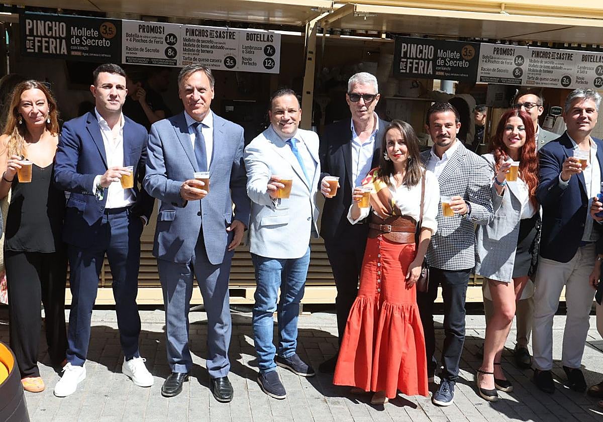 Inauguración de la Feria de Día en la Plaza del Mercado.