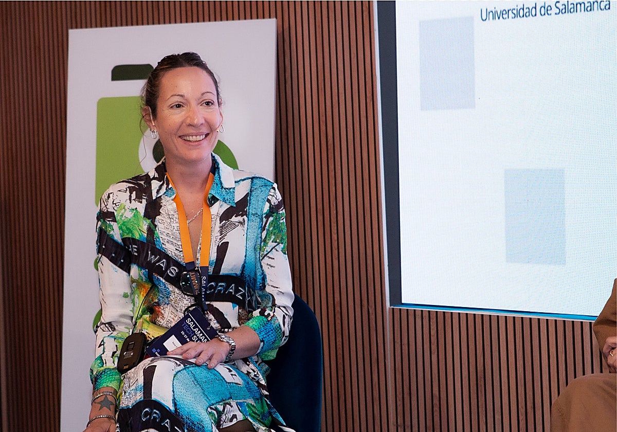 La investigadora Sara Cuadrado-Castaño