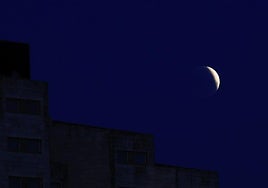Última 'Luna de sangre' vista en Salamanca.