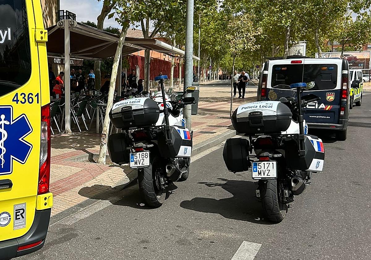 Una patrulla de la Policía Local de Salamanca.