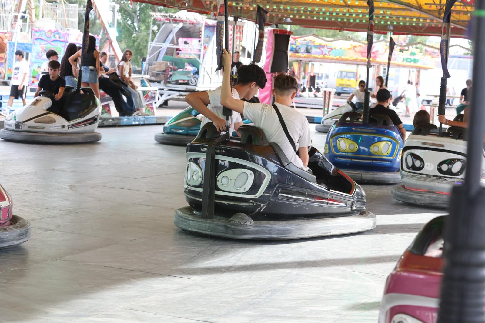Los &#039;cacharritos&#039; de las ferias vuelven a rodar en Salamanca