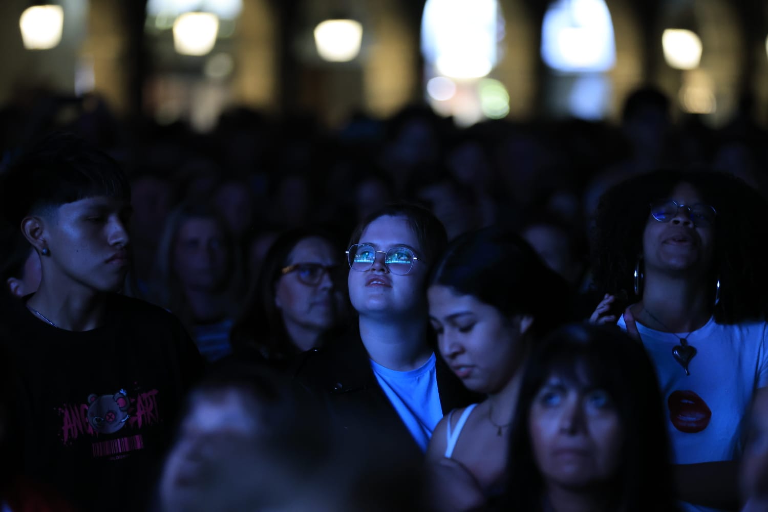Fiesta flamenca en una Plaza Mayor a rebosar con Siempre Así