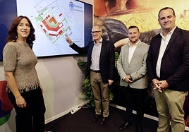 Presentación de la nueva fase de la reforma del recinto ferial y ganadero.