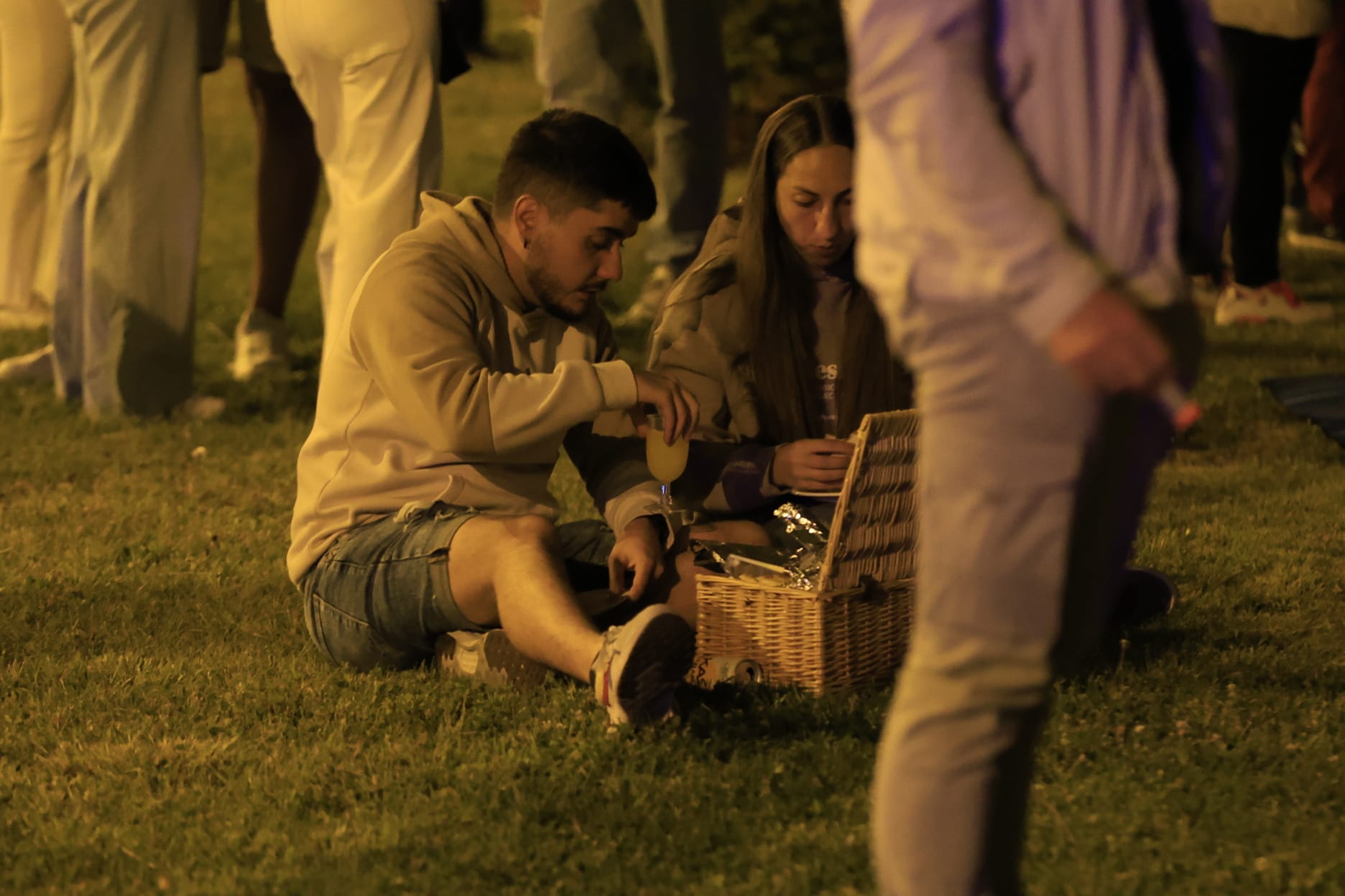 Los fuegos artificiales colorean el cielo de Salamanca