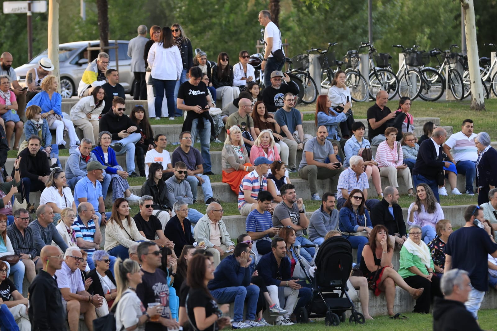 Salamanca se rinde al rock en el parque Elio Antonio de Nebrija