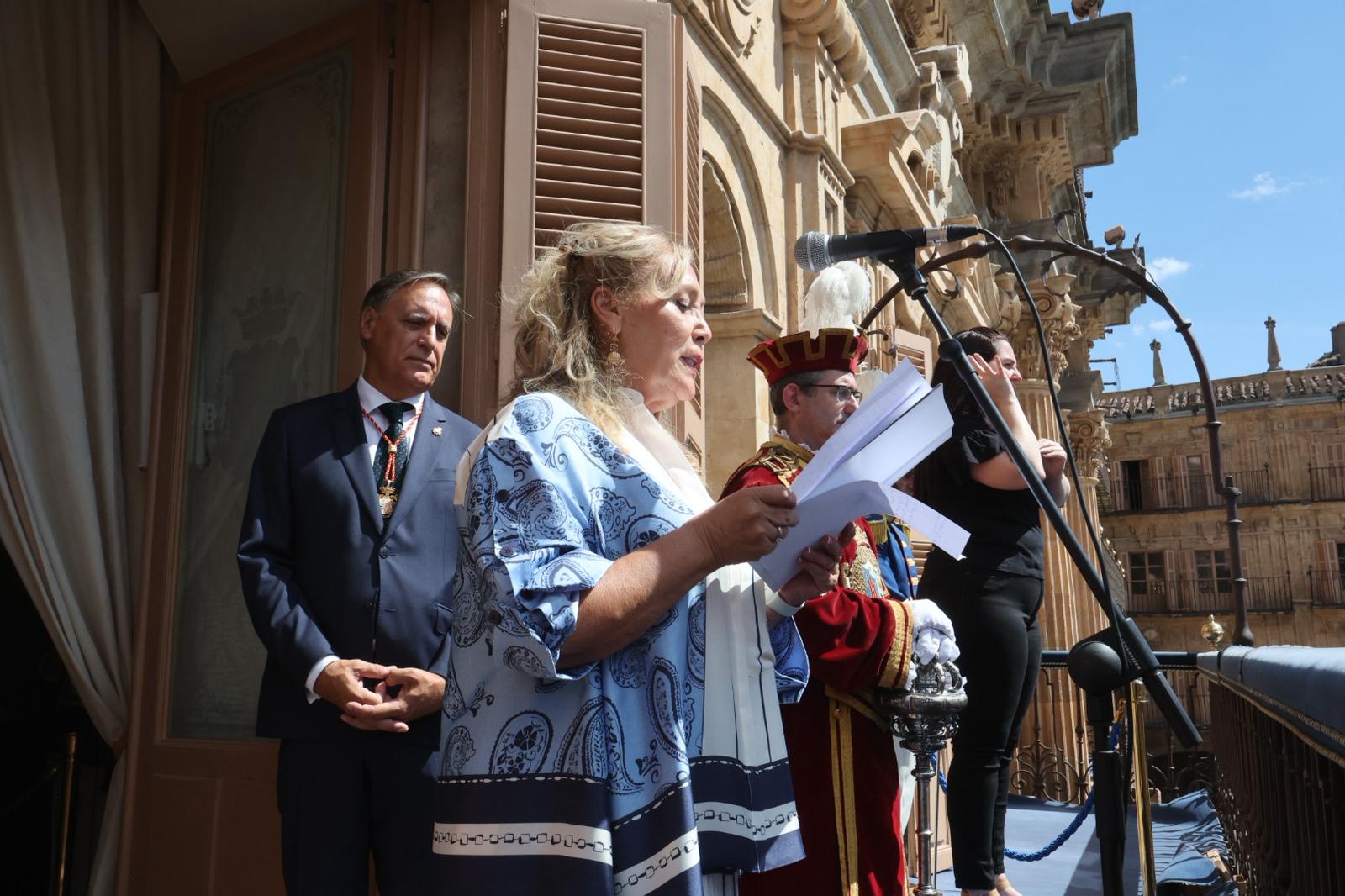 Las imágenes del pregón de Ferias y Fiestas de Salamanca