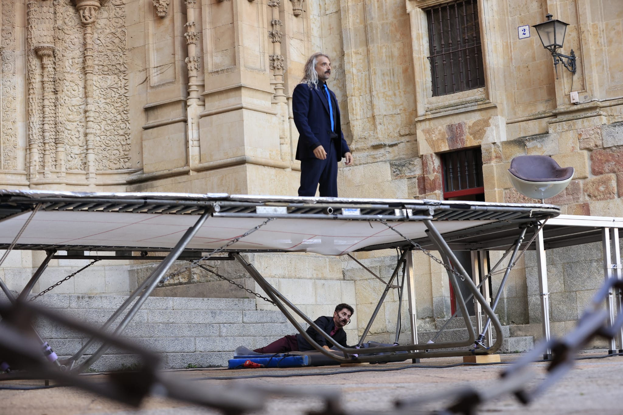 Acrobacias y saltos imposibles en un Patio Chico a reventar