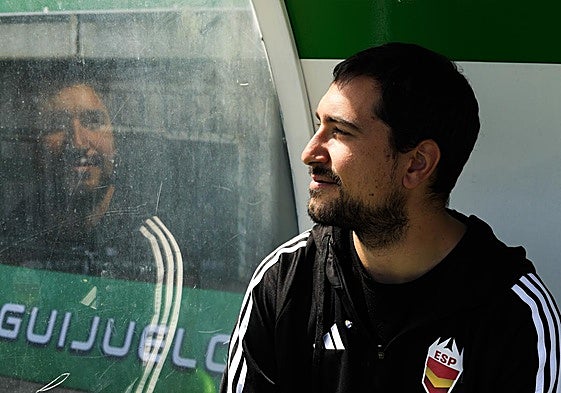 Dani Romo, entrenador del CD Guijuelo