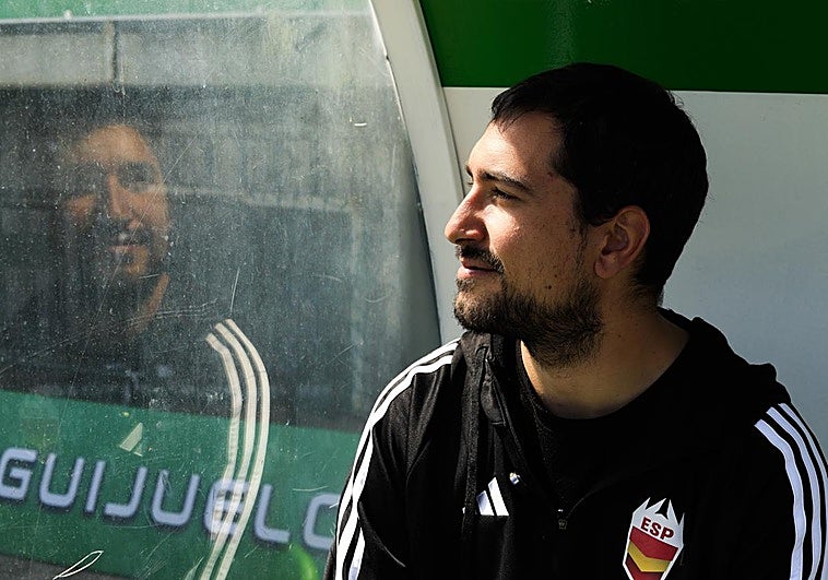 Dani Romo, entrenador del CD Guijuelo
