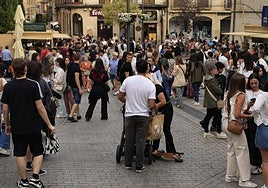 Feria de Día en la plaza del Mercado.