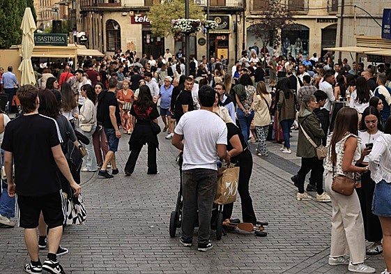 Feria de Día en la plaza del Mercado.