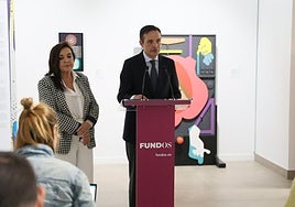 Intervención de Raúl Fernández Sobrino junto a Marisa Oropesa.