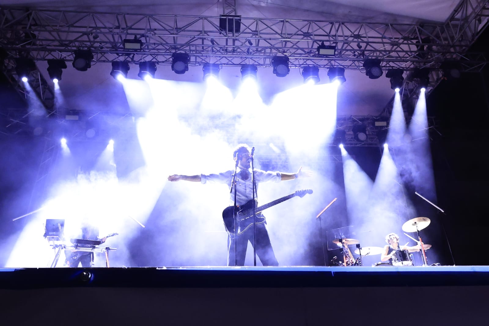 Siloé reparte besos a una entregada Plaza Mayor de Salamanca