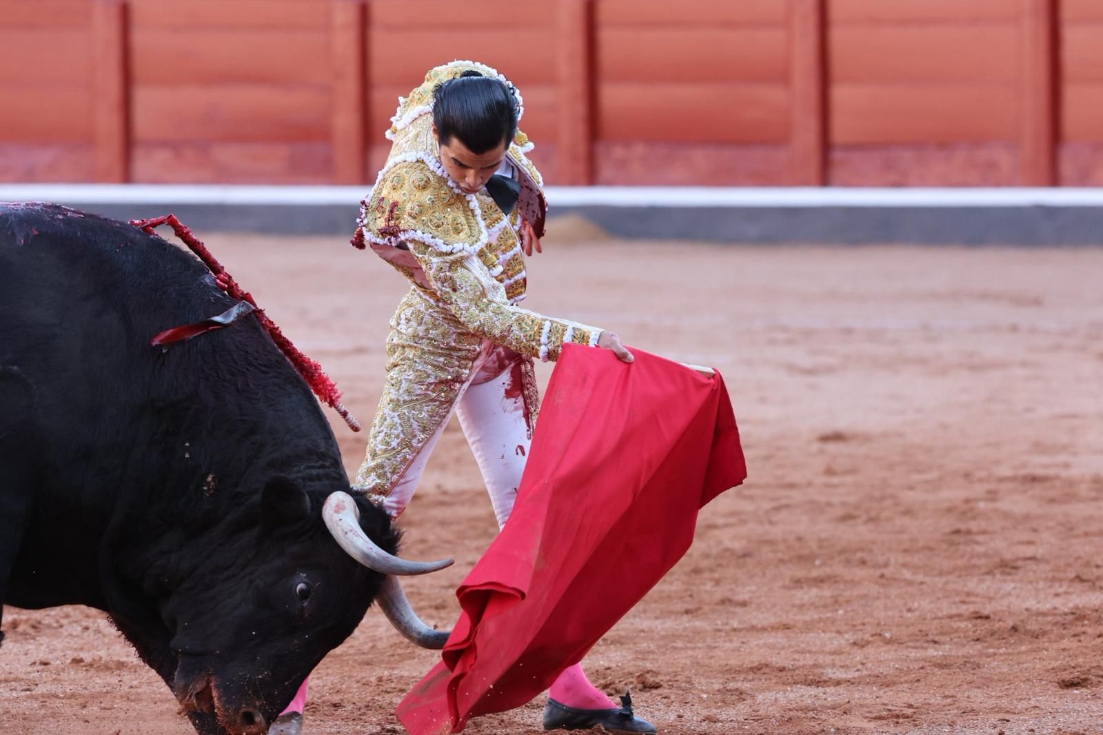 Tres orejas para Ismael Martín y traslado de Damián Castaño al hospital en la segunda de abono de Salamanca