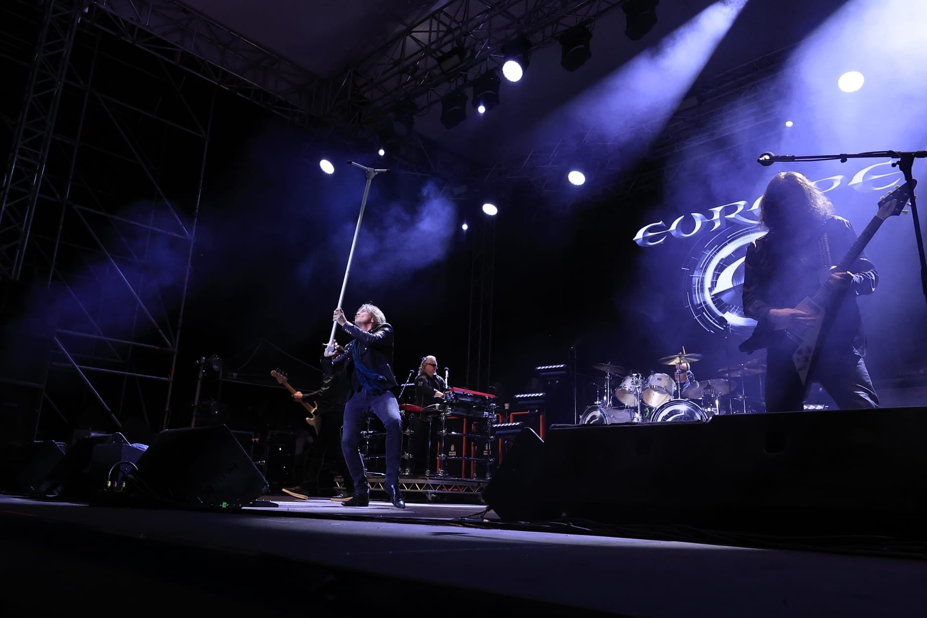 El concierto de Europe en Salamanca, en imágenes