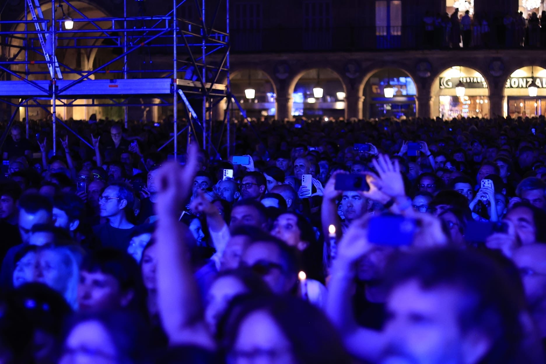 El concierto de Europe en Salamanca, en imágenes