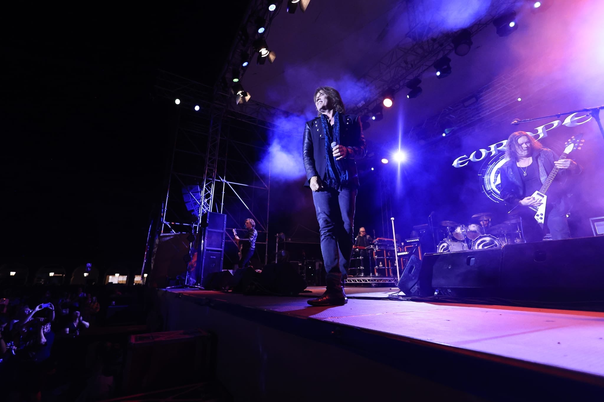 El concierto de Europe en Salamanca, en imágenes