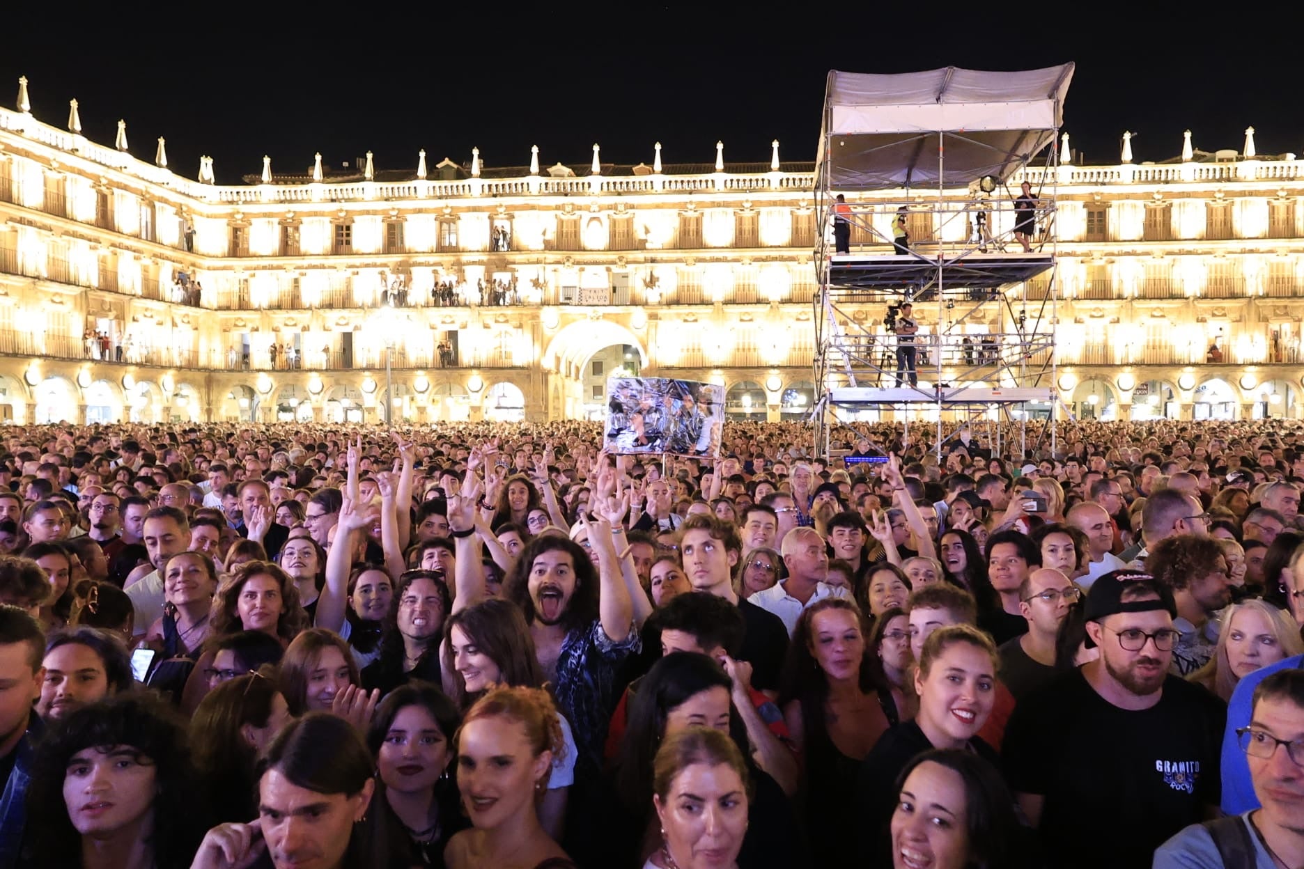 El concierto de Europe en Salamanca, en imágenes