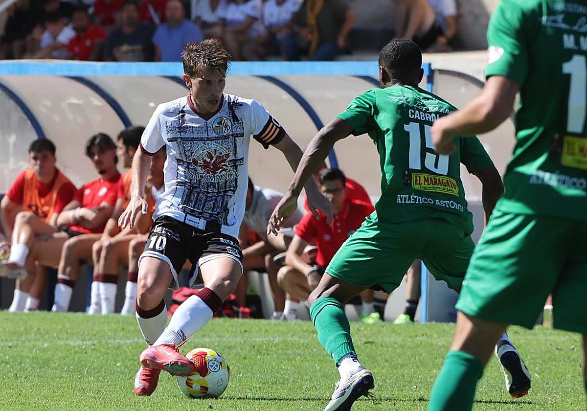El partido entre el Salamanca UDS y el Atlético Astorga, en imágenes