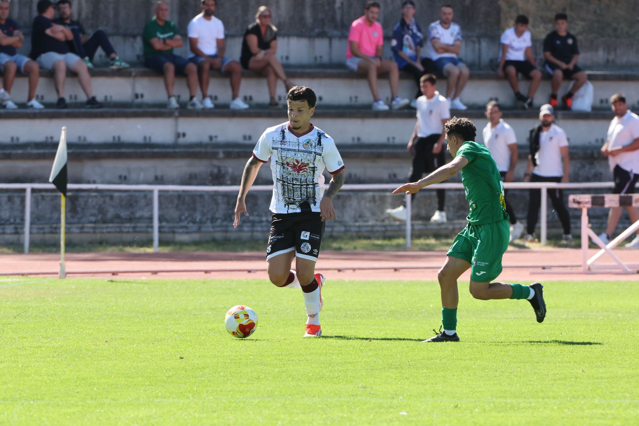 El partido entre el Salamanca UDS y el Atlético Astorga, en imágenes