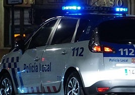 Coche de la Policía Local de Salamanca en una imagen de archivo