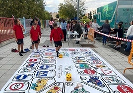 Una de las actividades de la Semana Europea de la Movilidad en Carbajosa.