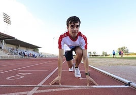 Diego Ruíz, atleta de Salamanca