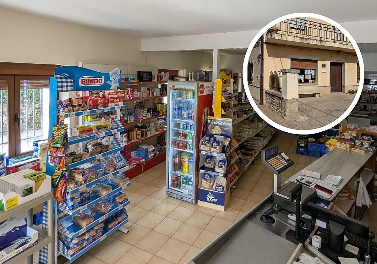 La tienda en venta en un pueblo de Salamanca que es el último ultramarinos de toda una comarca