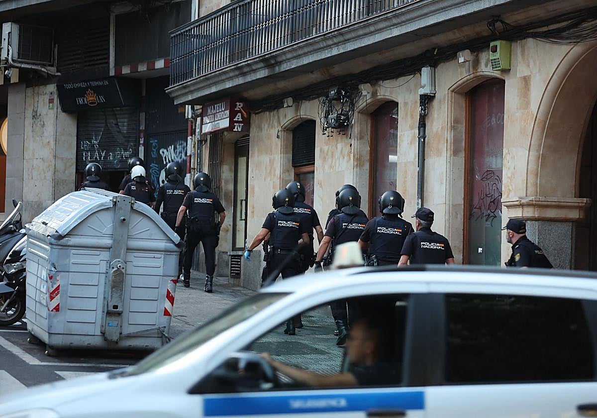 Despliegue policial en Sancti Spiritus